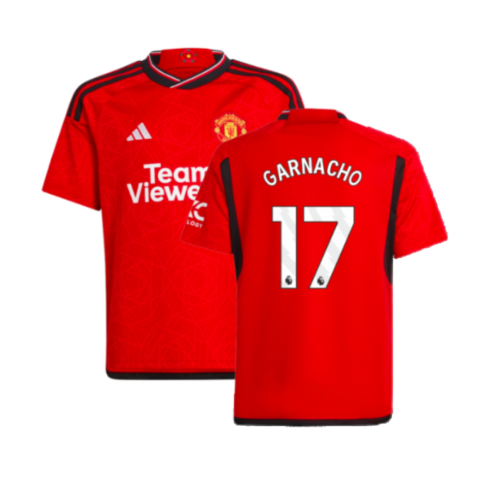 2023-2024 Man Utd Home Shirt (Kids)