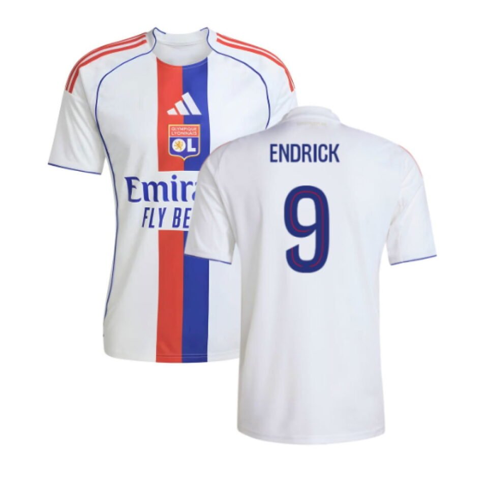 Olympique Lyonnais 2025/26 ENDRICK 9 home Jersey