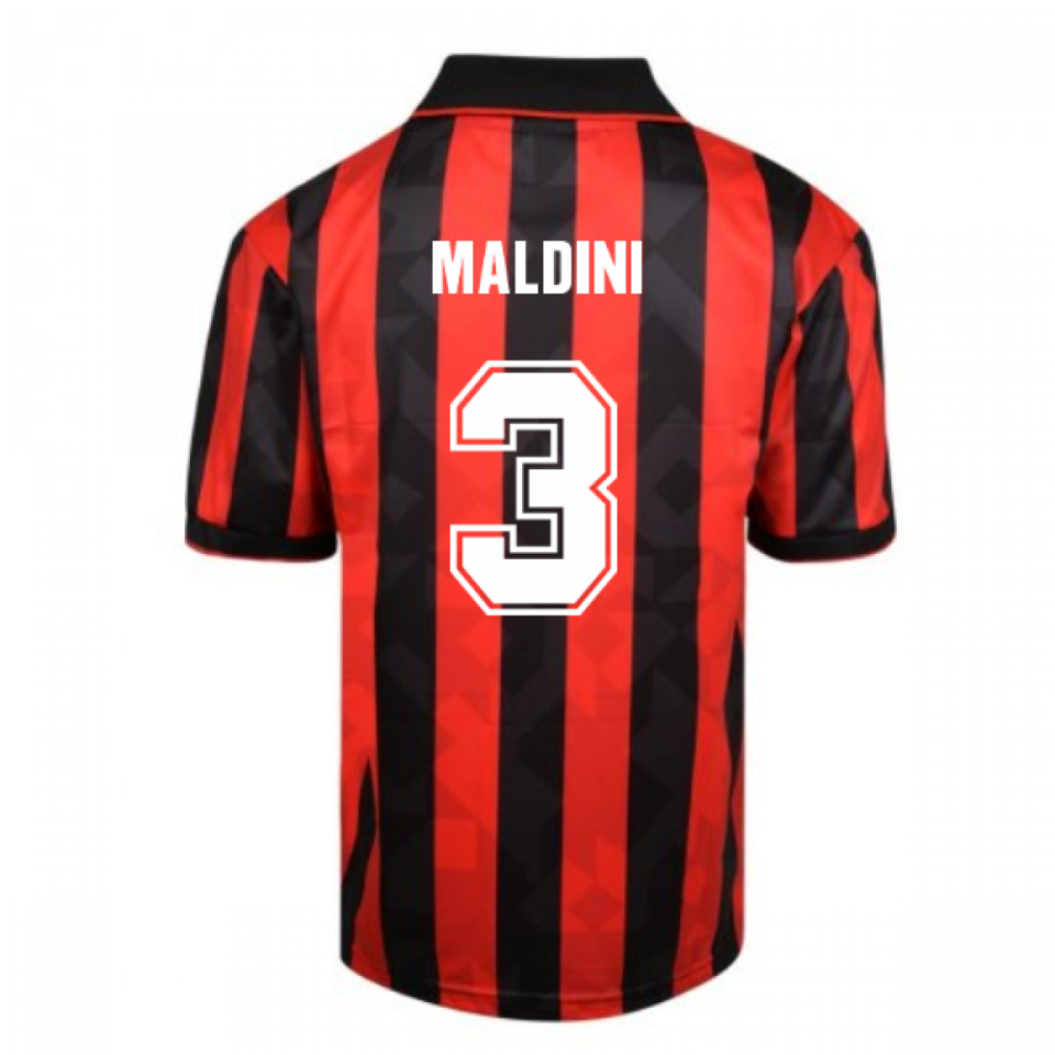 Score Draw AC Milan 1994 Retro Football Shirt