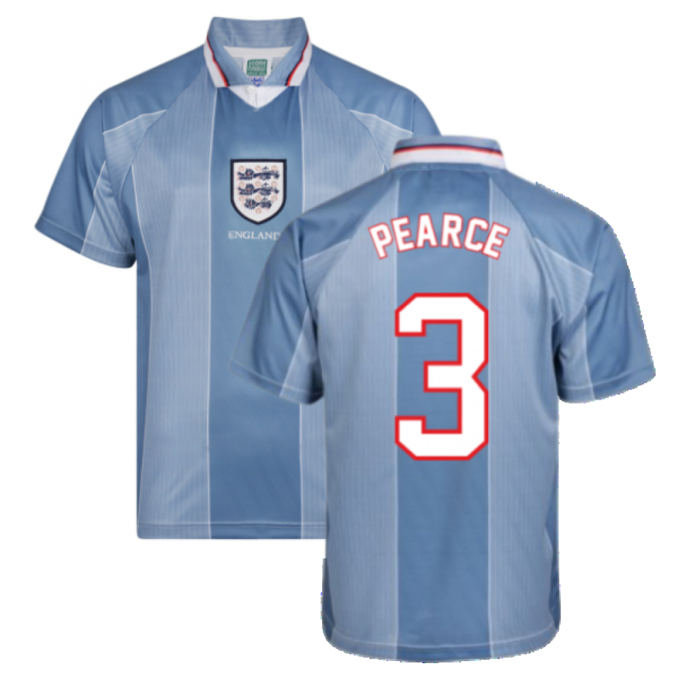 Score Draw England 1996 Away Euro Championship Retro Football Shirt