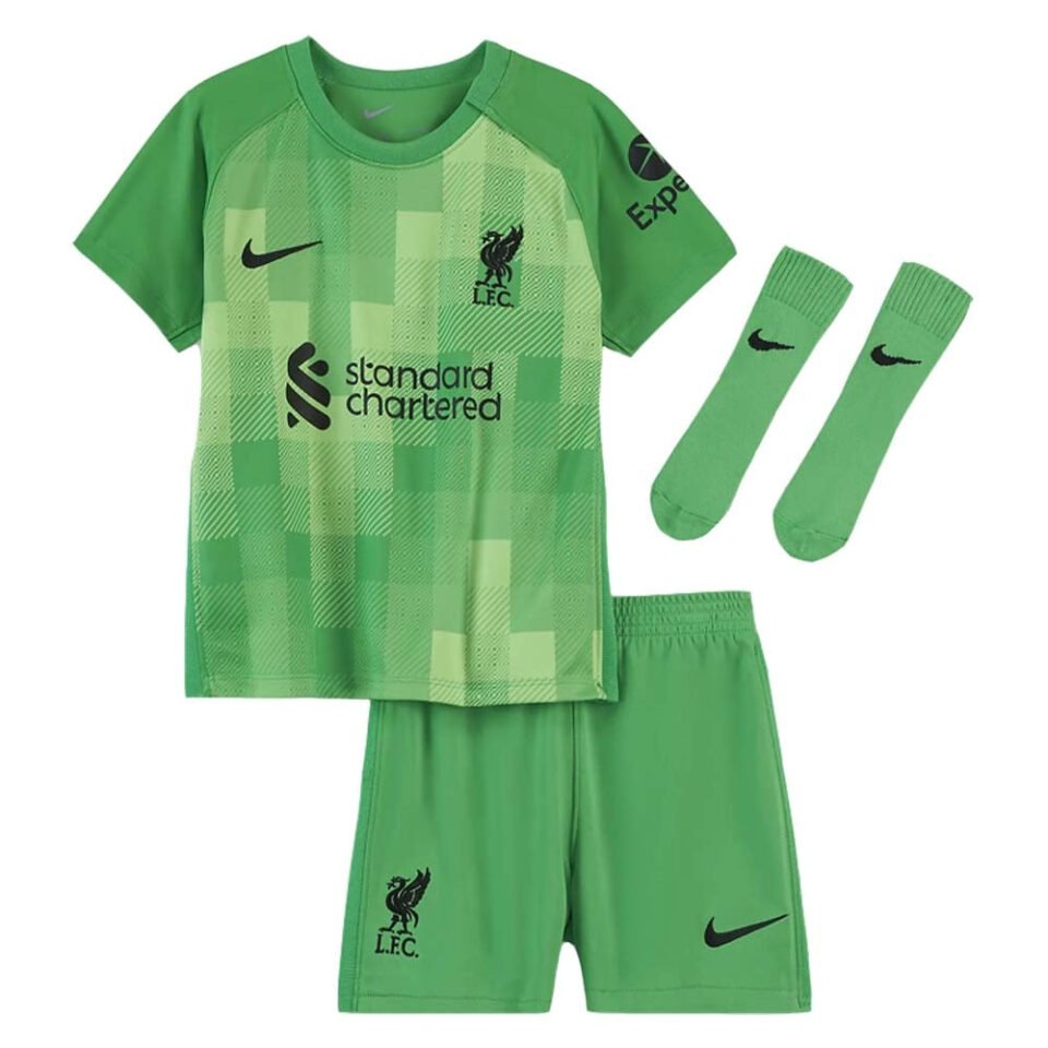 2021-2022 Liverpool Goalkeeper Baby Kit