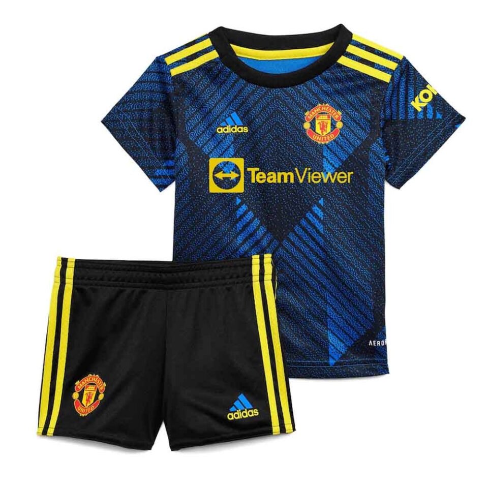 Man Utd 2021-2022 Third Baby Kit