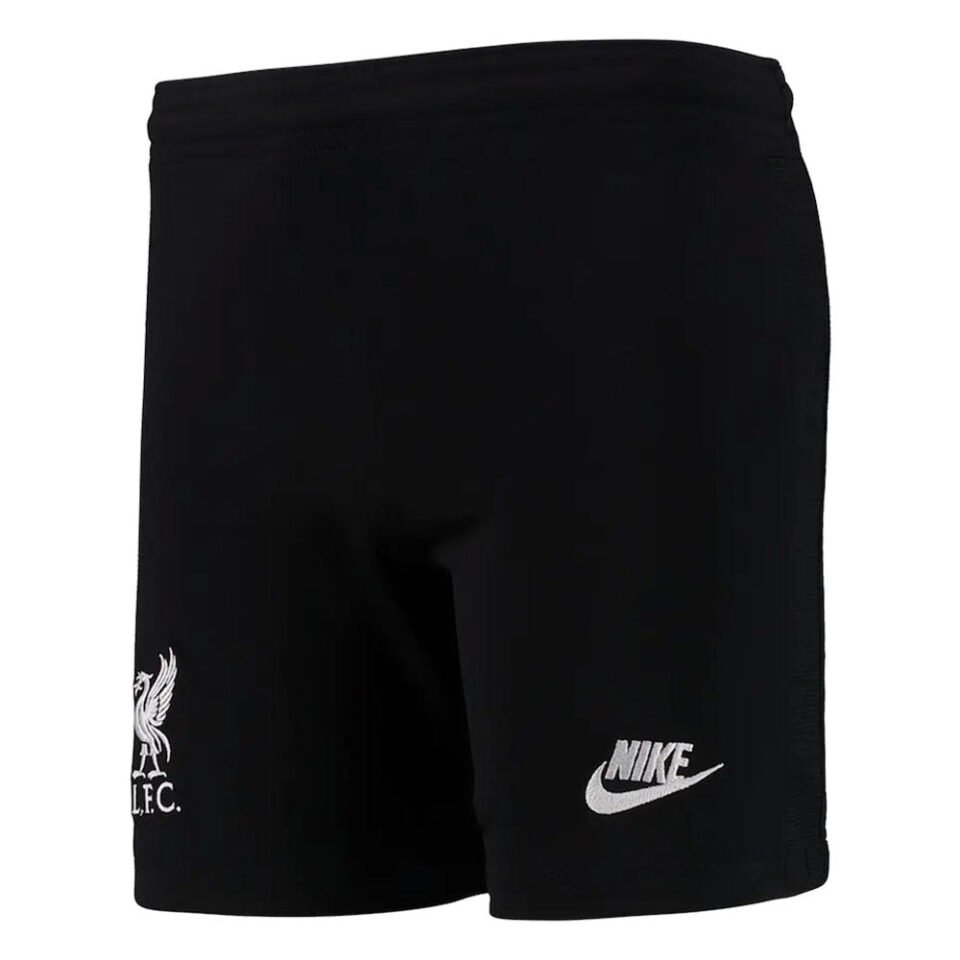 Liverpool 2021-2022 Home Goalkeeper Shorts – Kids