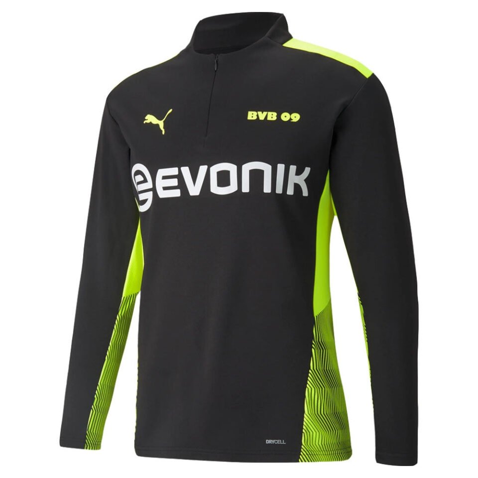 2021-2022 Borussia Dortmund Half Zip Top