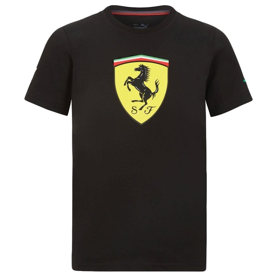 2022 Ferrari Fanwear Large Shield Tee