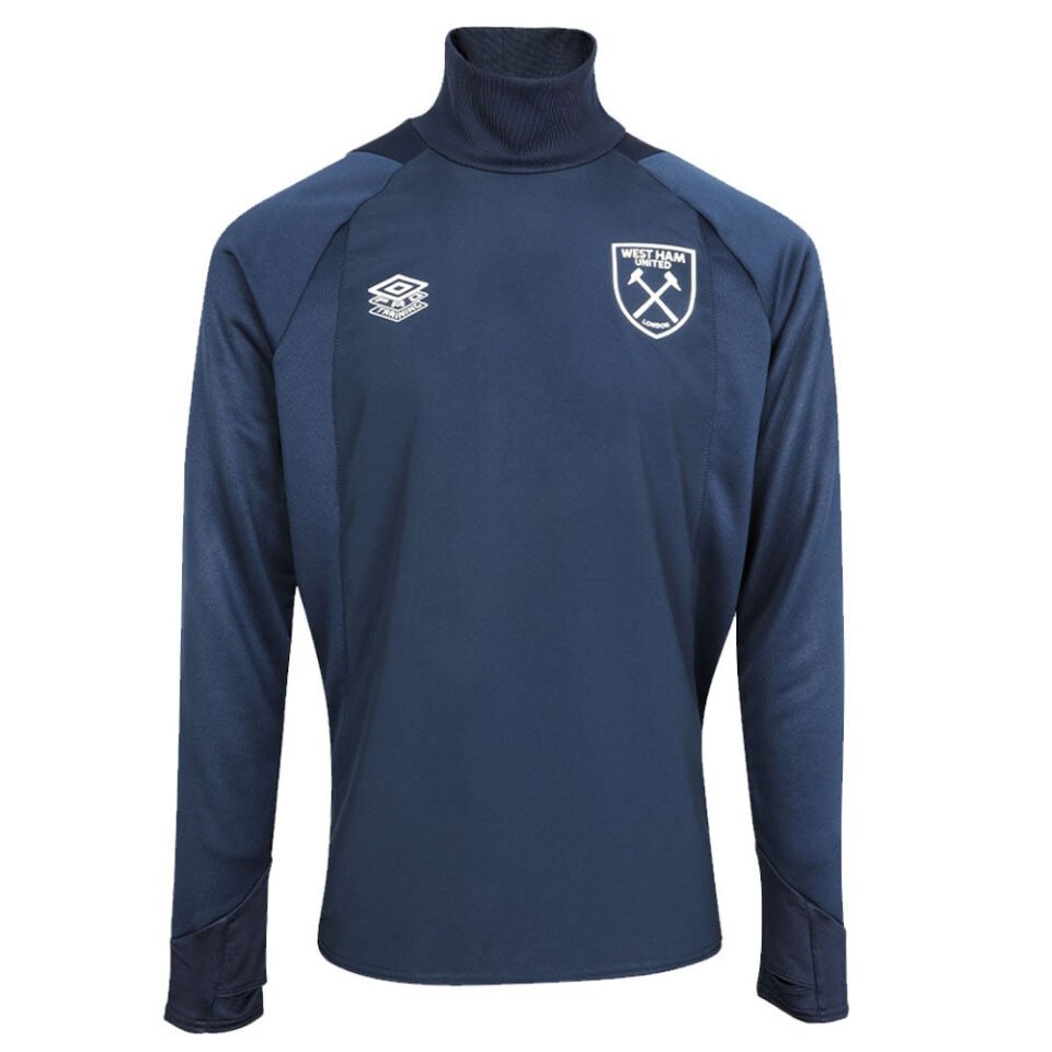 2022-2023 West Ham Drill Top – Dark Navy