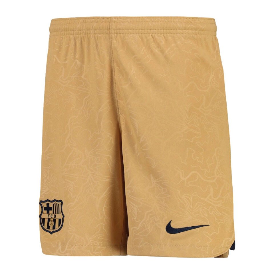 2022-2023 Barcelona Away Shorts – Kids