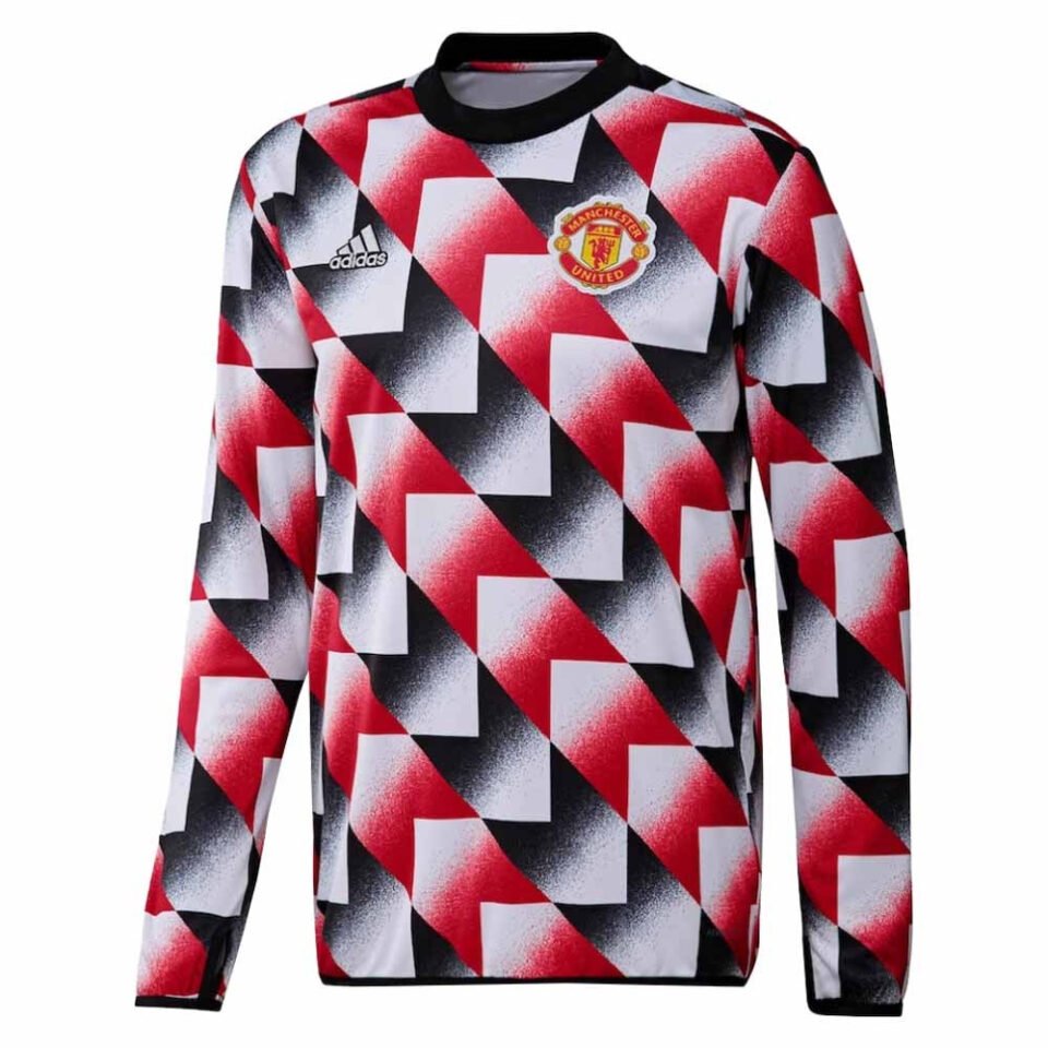 2022-2023 Man Utd Pre-Match Warm Top