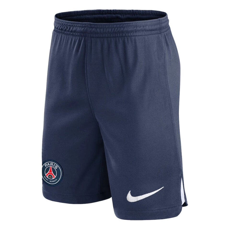 2022-2023 PSG Home Shorts – Kids