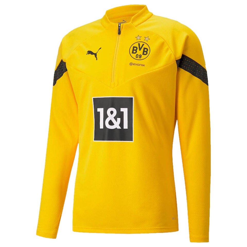2022-2023 Borussia Dortmund Half Zip Top
