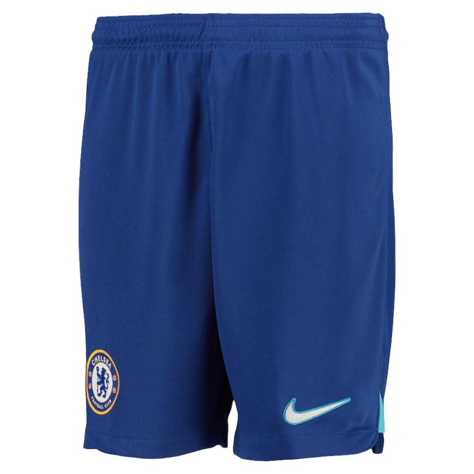 2022-2023 Chelsea Home Shorts – Kids