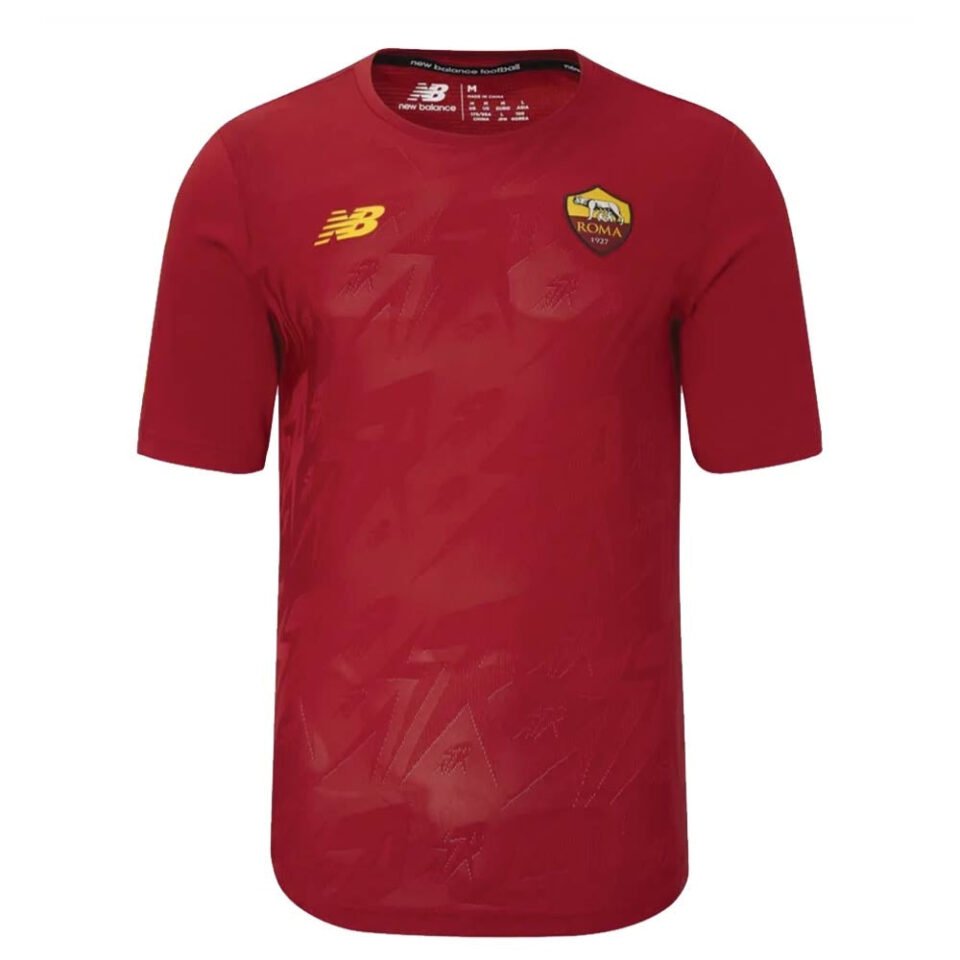 2022-2023 AS Roma New Balance Warm Up Sweatshirt