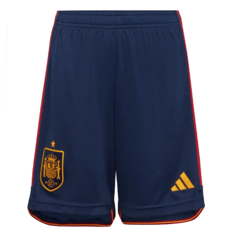2022-2023 Spain Home Shorts – Kids
