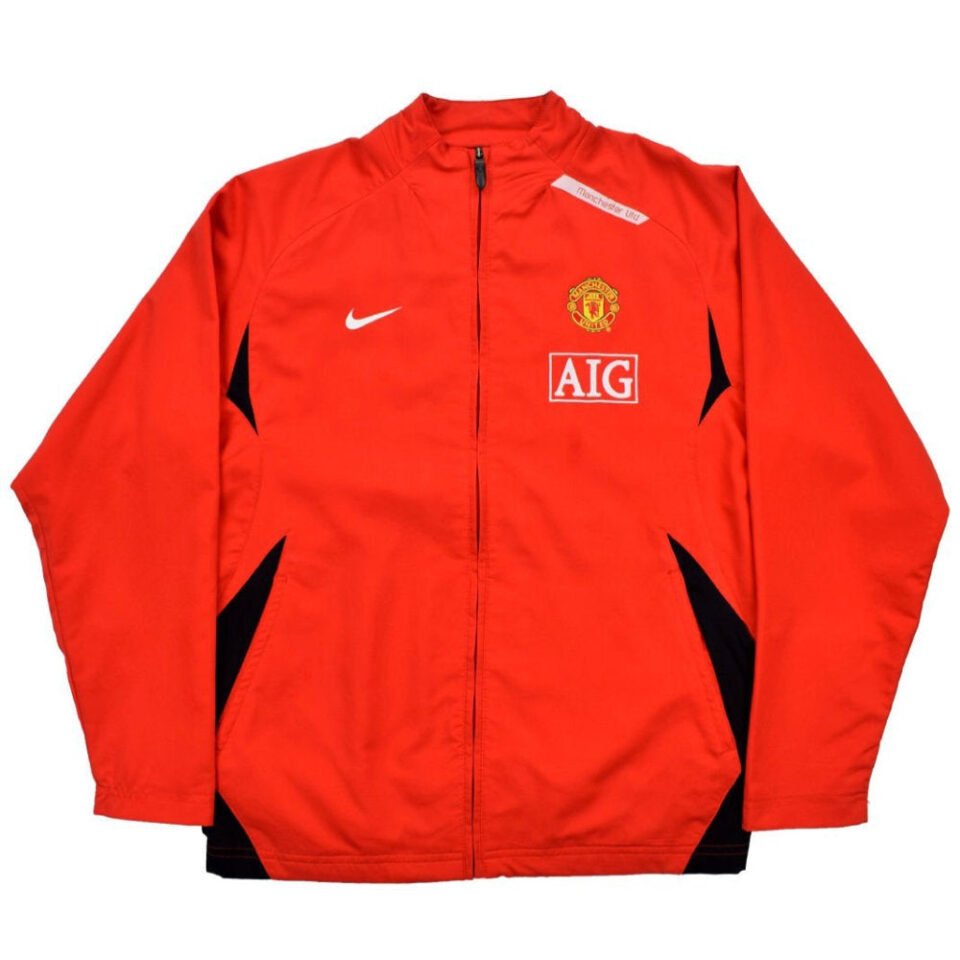 2007-2008 Man Utd Walkout Jacket