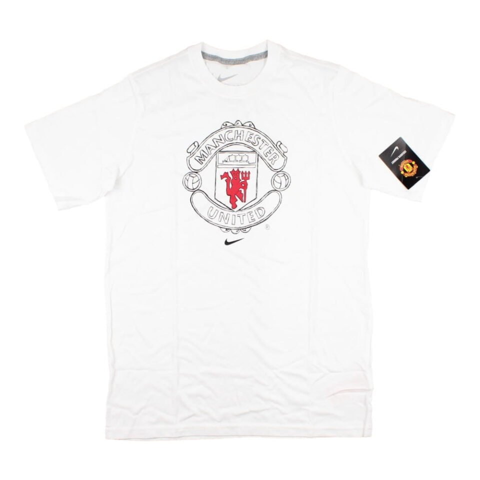 2010-2011 Man Utd Crest Tee – Kids