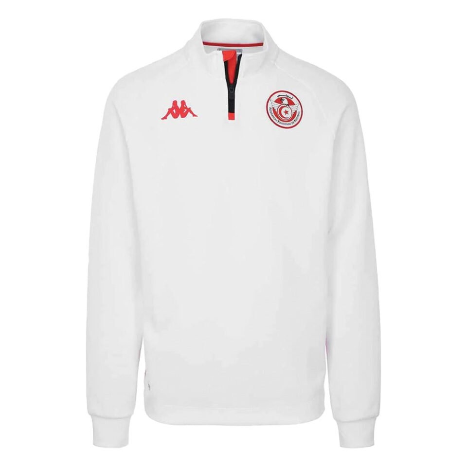 2022-2023 Tunisia Half Zip Sweatshirt