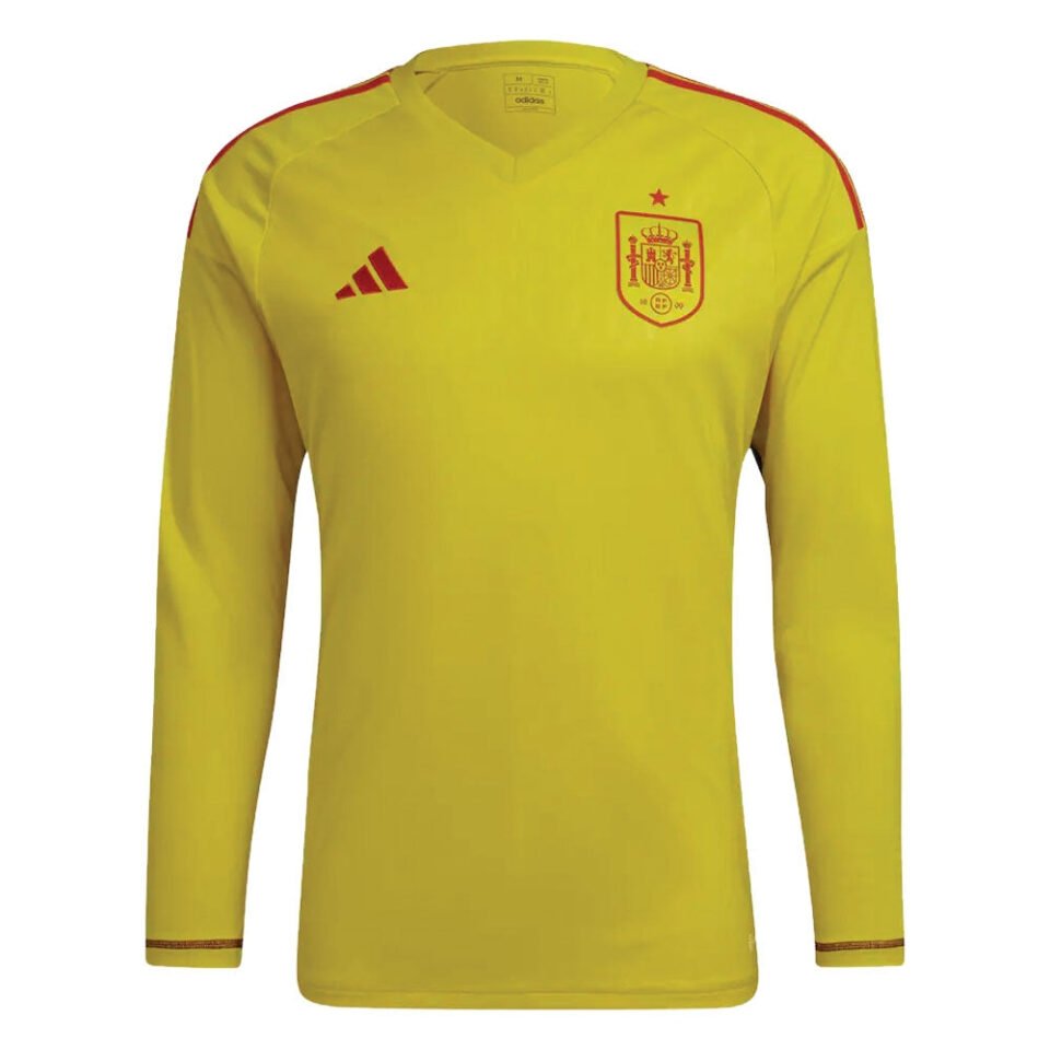 2022-2023 Spain Home Goalkeeper Shirt