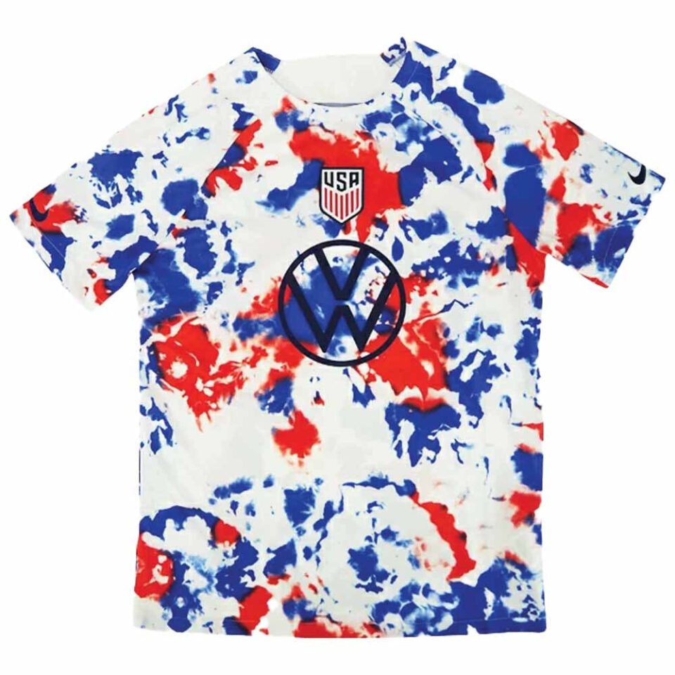 2022-2023 USA Pre-Match Training Shirt