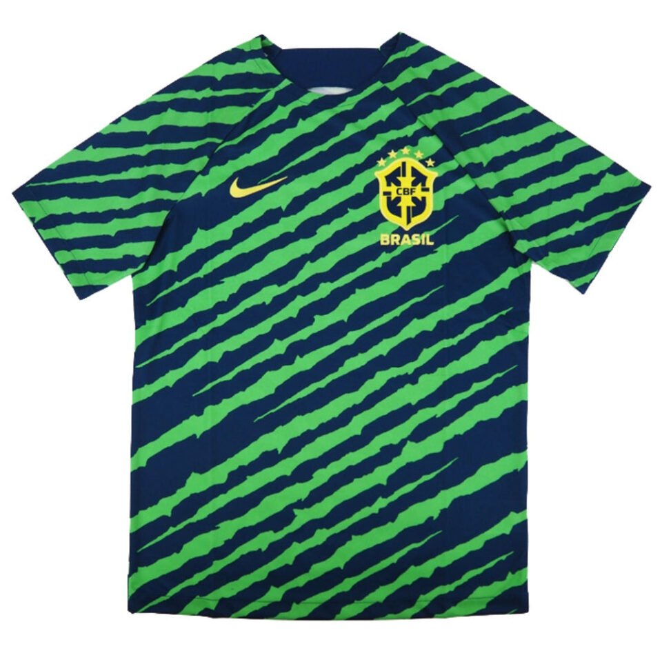 2022-2023 Brazil Pre-Match Football Shirt