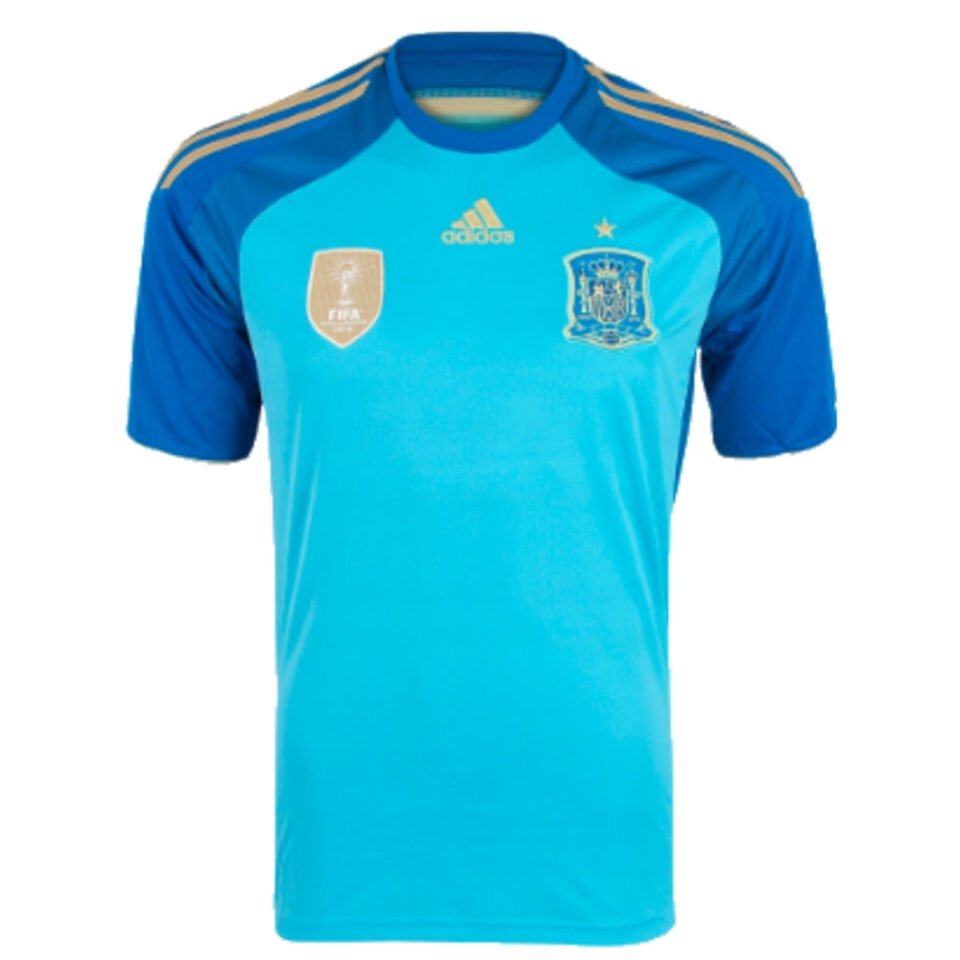 2014-2015 Spain Home Goalkeeper Shirt