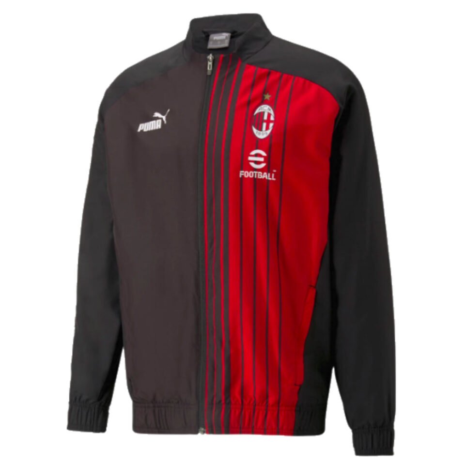 2022-2023 AC Milan Pre-Match Jacket