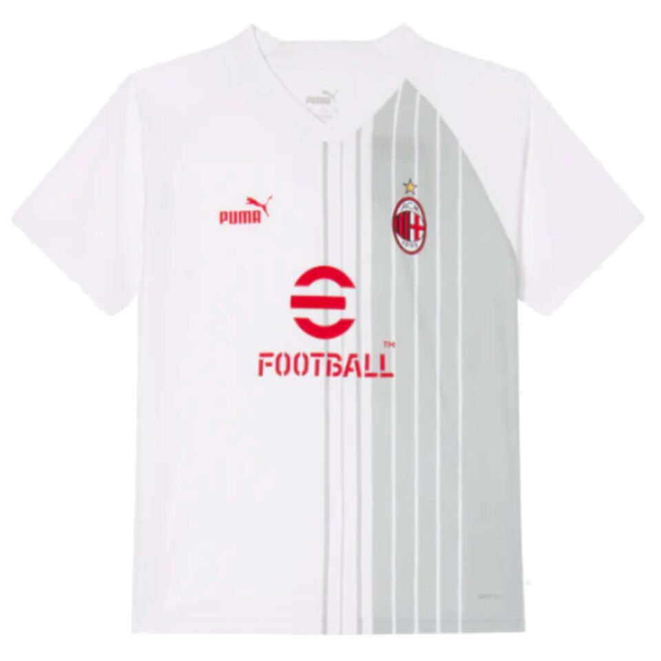 2022-2023 AC Milan Pre-Match Shirt – Kids