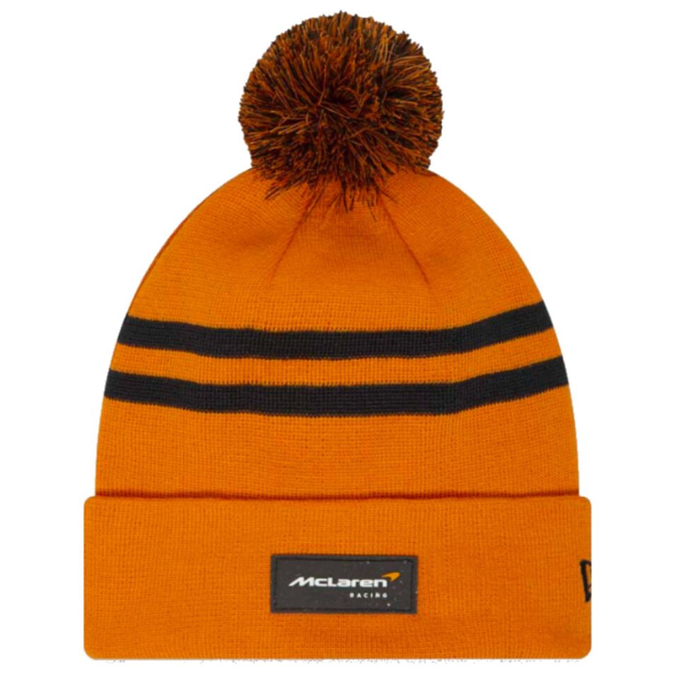 2023 McLaren Essential Cuff Pom Beanie