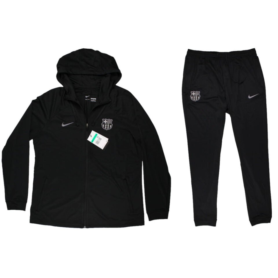 2022-2023 Barcelona CL Hooded Strike Tracksuit