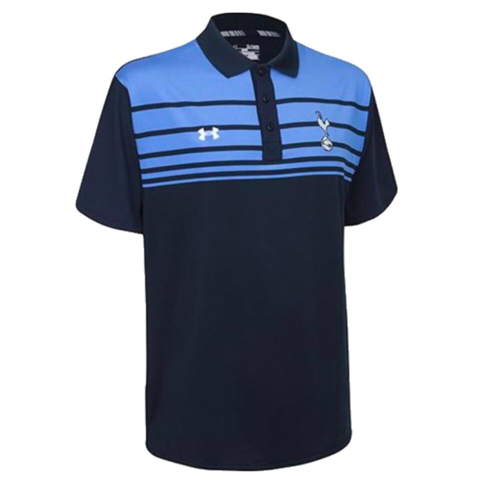 2015-2016 Tottenham Striped Polo Shirt