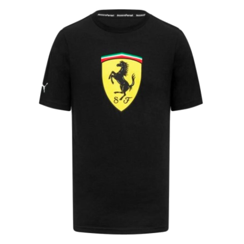 2023 Ferrari Fanwear Big Shield Tee