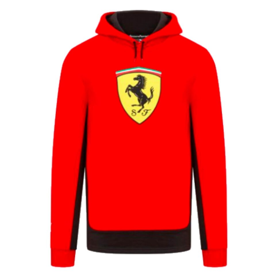 2023 Ferrari Fanwear Big Shield Hoodie