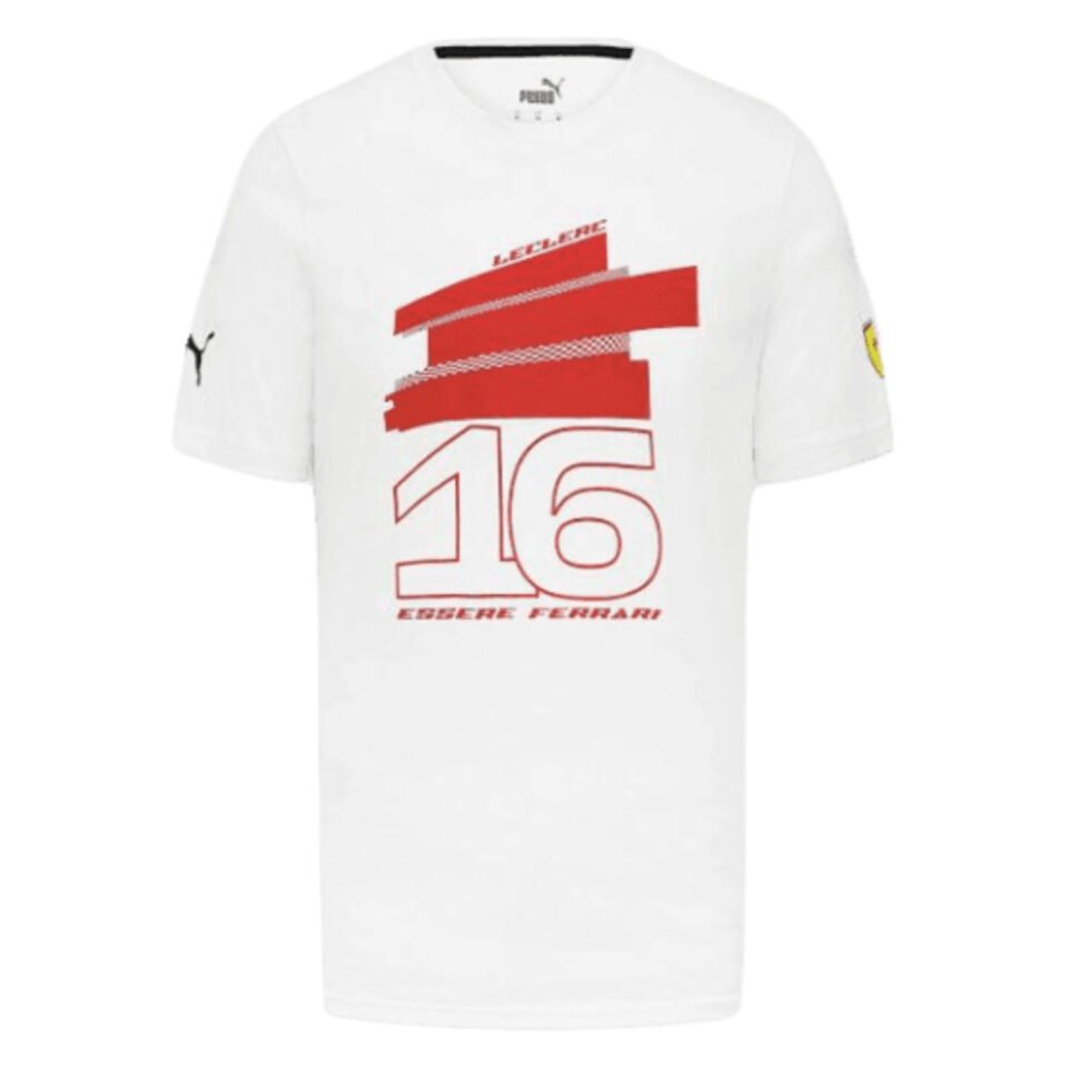 2023 Ferrari Fanwear LeClerc #16 Fanwear Drivers Tee