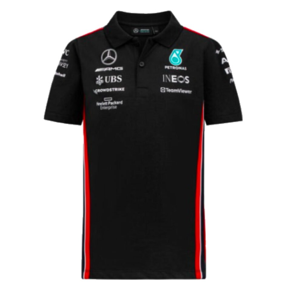 2023 Mercedes-AMG Petronas Team Polo Shirt – Kids