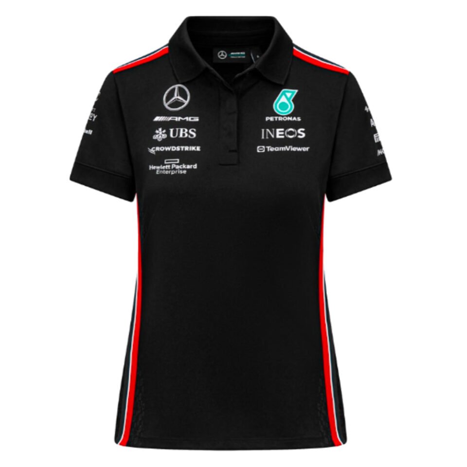 2023 Mercedes-AMG Team Polo Shirt – Ladies