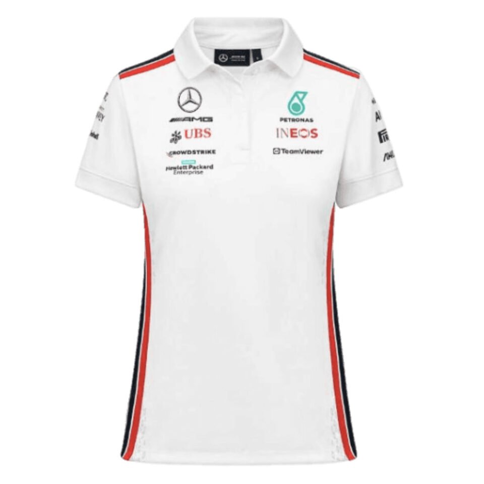 2023 Mercedes-AMG Team Polo Shirt – Ladies