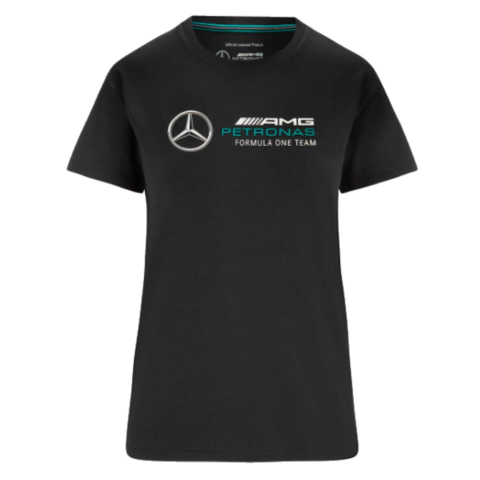 2023 Mercedes Large Logo Tee – Ladies