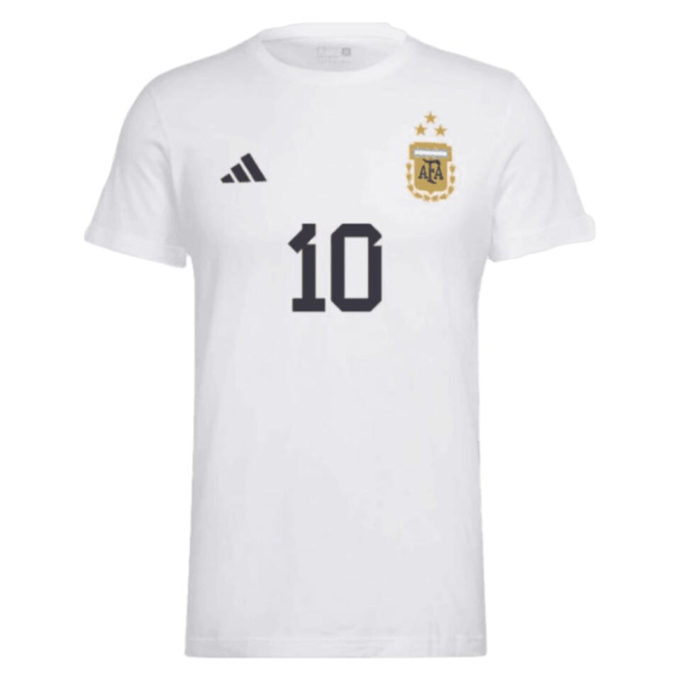 Messi Football Number 10 Graphic T-Shirt