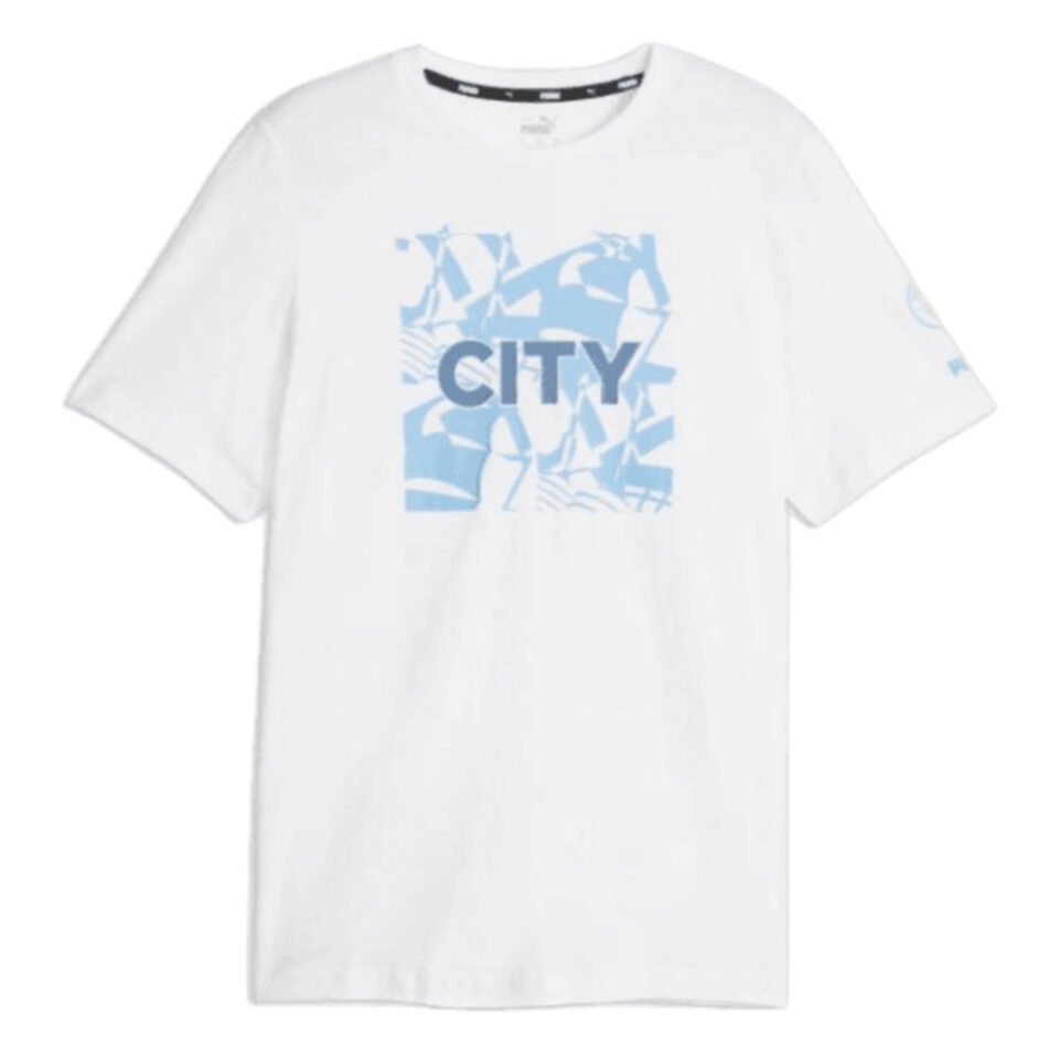 2023-2024 Man City FtblCore Graphic Tee