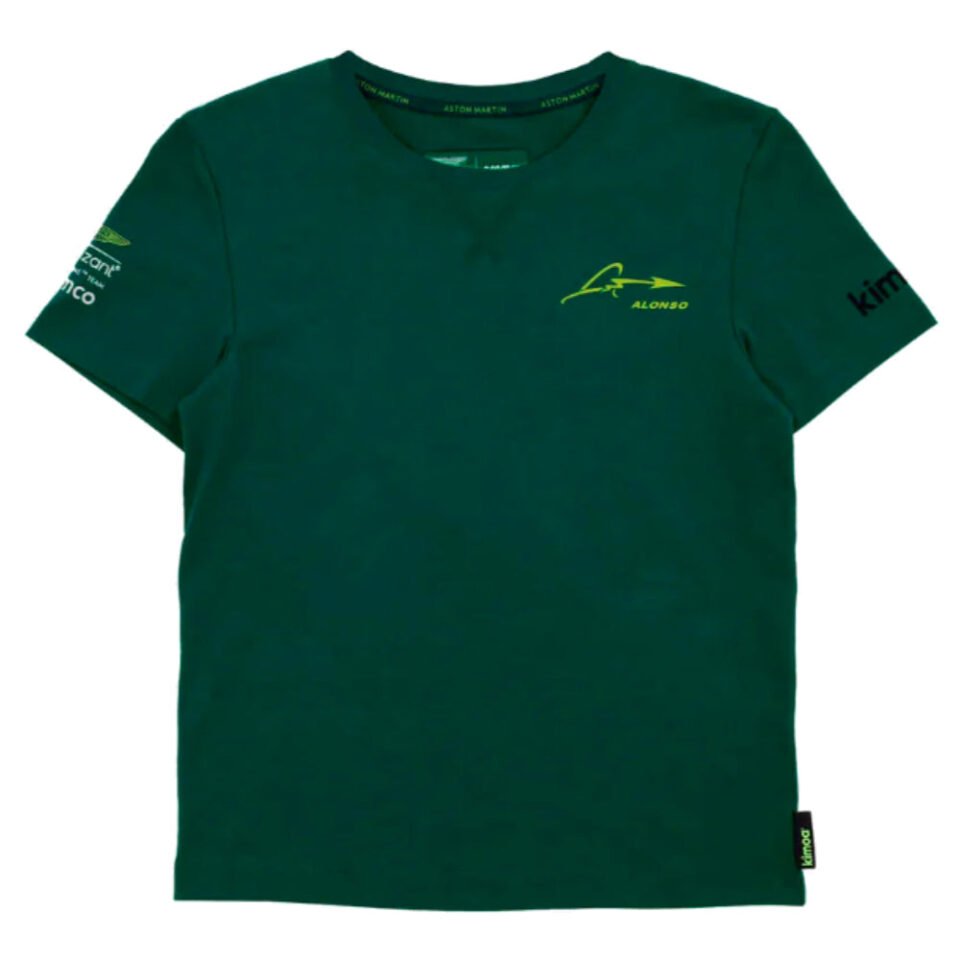 2023 Aston Martin Lifestyle Alonso T-Shirt – Kids