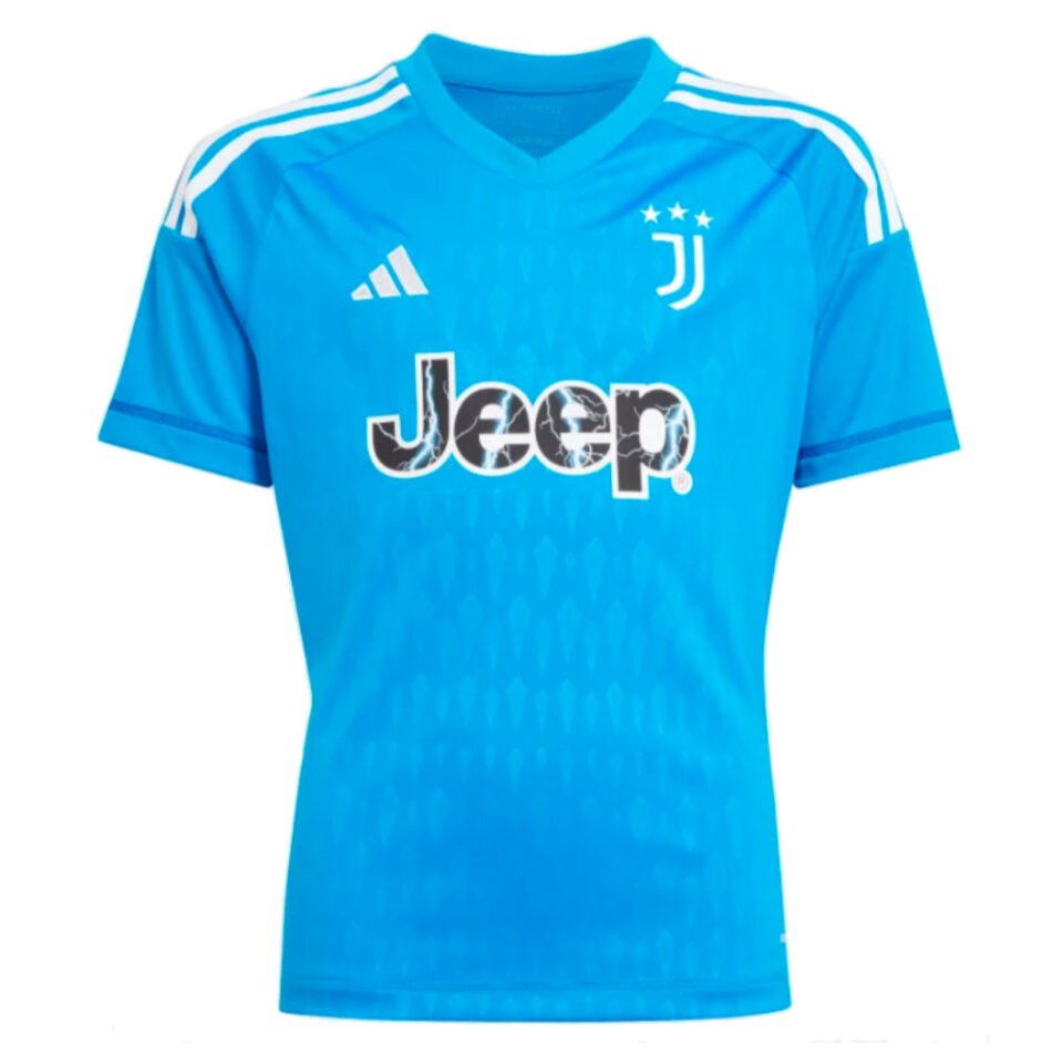 2023-2024 Juventus Home Goalkeeper Shirt – Kids