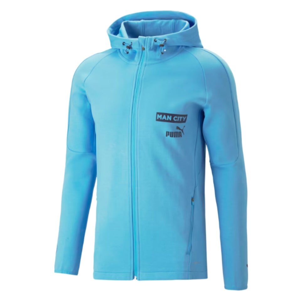 2023-2024 Man City Casuals Hooded Jacket