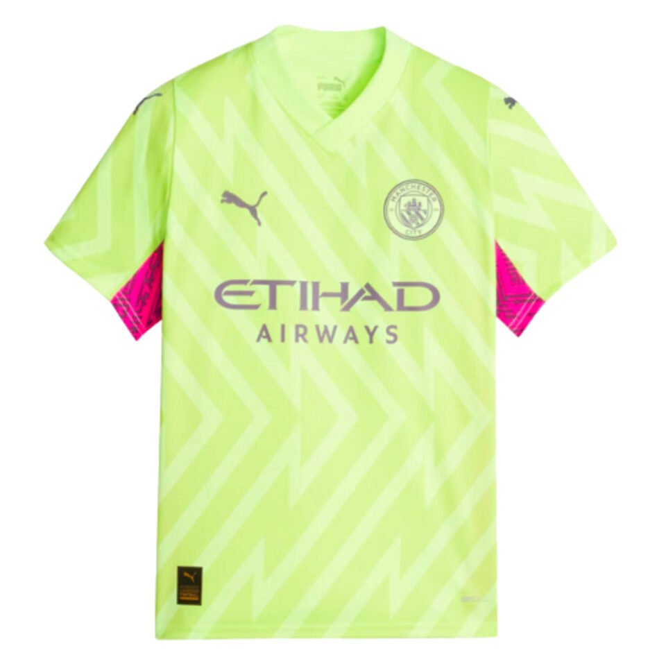 2023-2024 Man City SS Goalkeeper Shirt