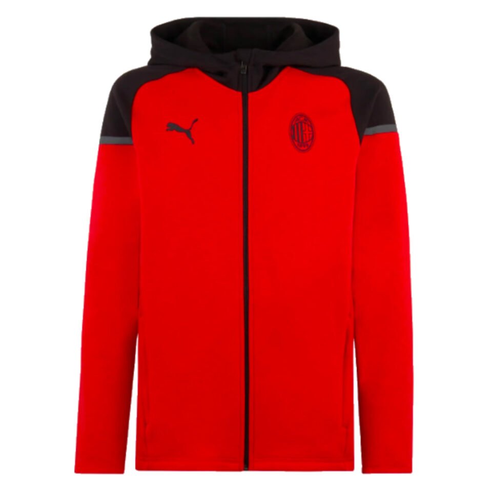 2023-2024 AC Milan Casuals Hooded Jacket