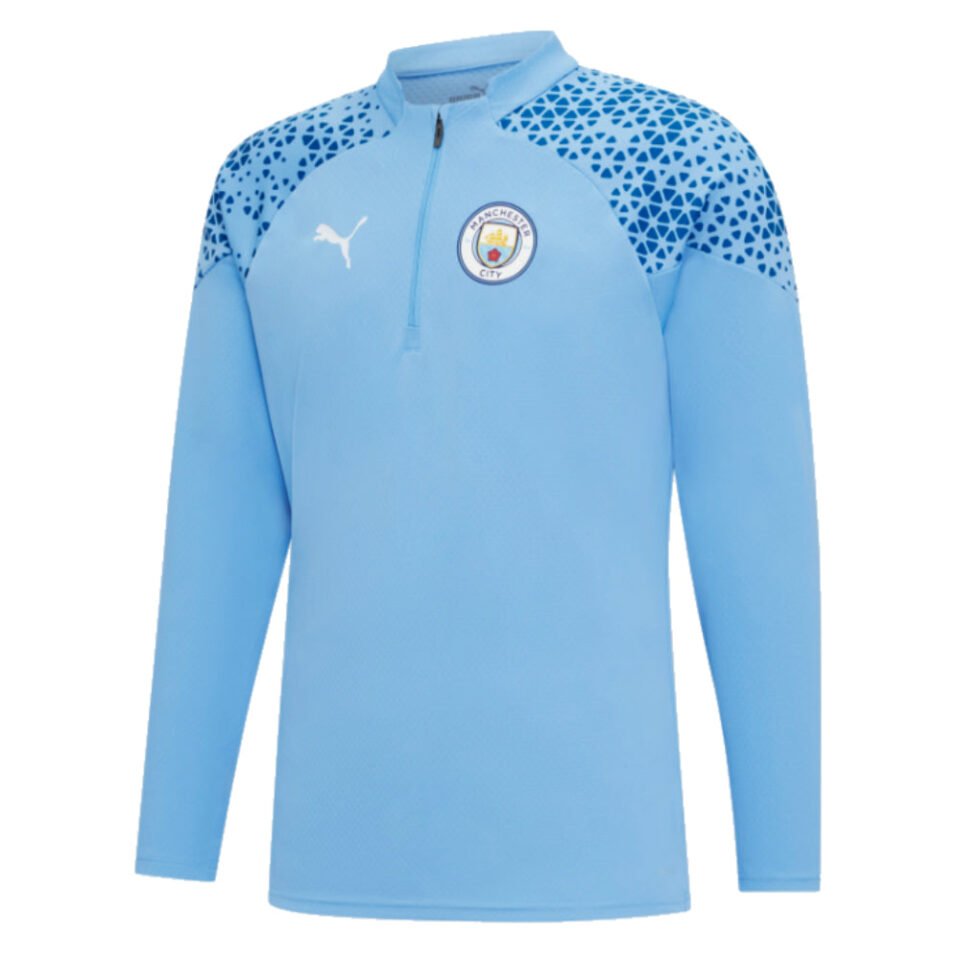 2023-2024 Man City Training Half Zip Top