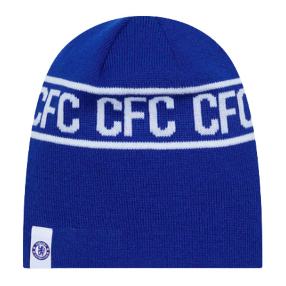 2023-2024 Chelsea Letter Bobble Knit Beanie Hat