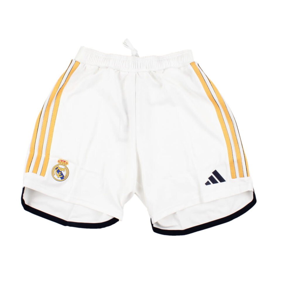 2023-2024 Real Madrid Authentic Home Shorts
