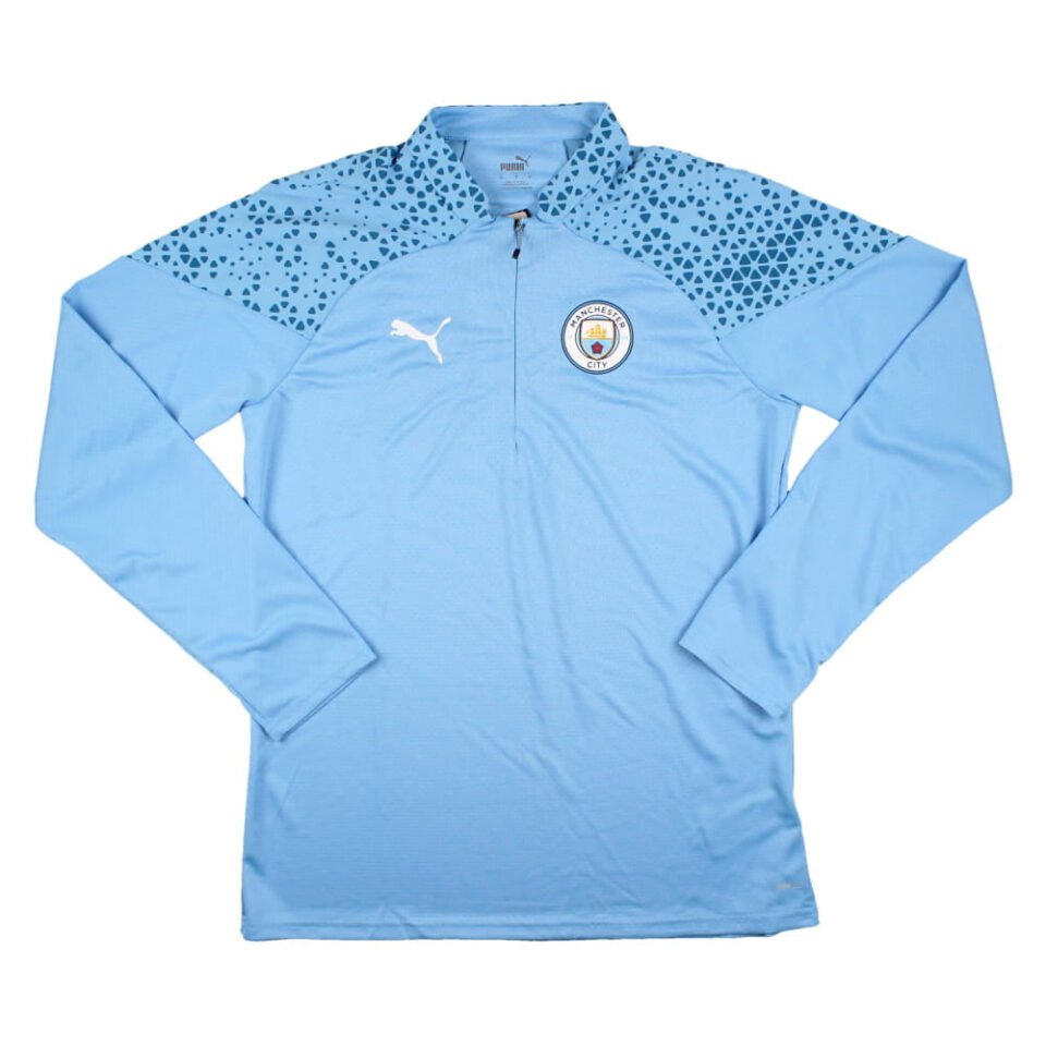 2023-2024 Man City Training Half Zip Top Pro