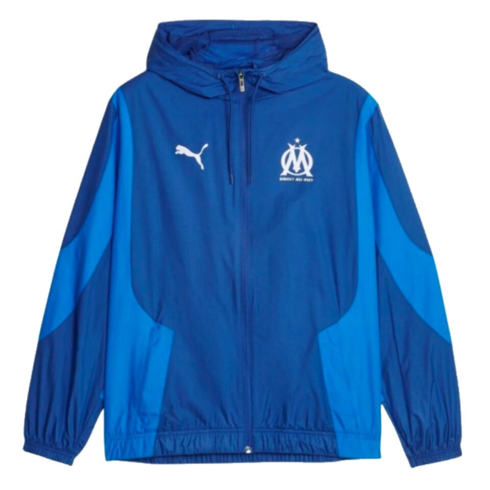 2023-2024 Marseille Pre-Match Anthem Jacket