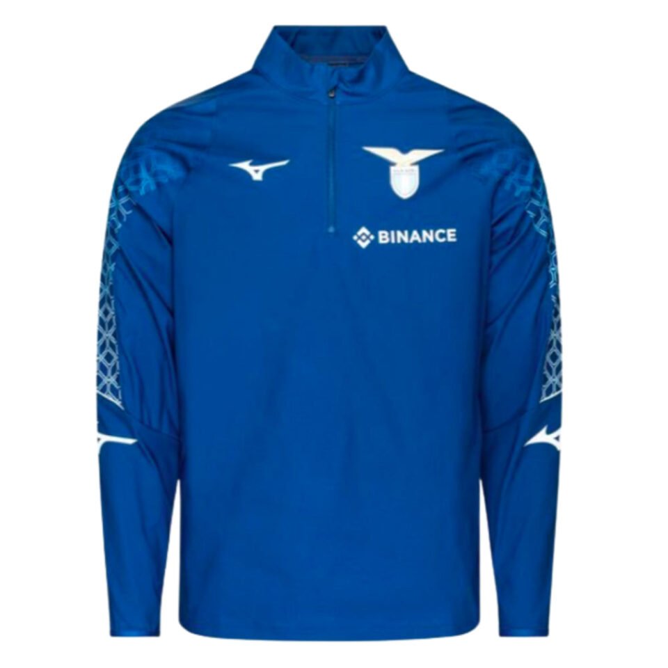 2023-2024 Lazio Pre-Match Half Zip Midlayer