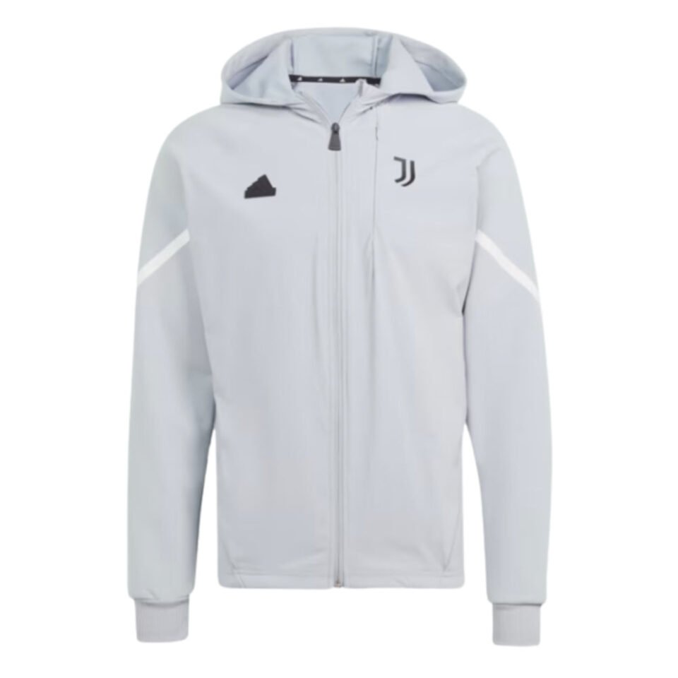 2023-2024 Juventus Gameday Full Zip Hoodie